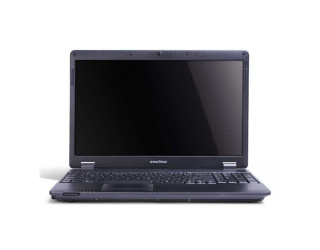 БУ Ноутбук Acer eMachines E528 / 15.6&quot; (1366x768) TN / Intel Celeron T3500 (2 ядра по 2.1 GHz) / 4 GB DDR2 / 250 GB HDD / Intel GMA Graphics 4500M / WebCam / АКБ не держит из Европы