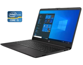 БУ Ноутбук HP 15b168cl / 15.6&quot; (1366x768) TN / Intel Core i5-8250U (4 (8) ядра по 1.6 - 3.4 GHz) / 8 GB DDR3 / 256 GB SSD / Intel UHD Graphics 620 / WebCam / Win 10 Pro из Европы