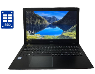БУ Ноутбук Acer Aspire E5-576 / 15.6&quot; (1920x1080) TN / Intel Core i3-8130U (2 (4) ядра по 2.2 - 3.4 GHz) / 8 GB DDR3 / 240 GB SSD / Intel UHD Graphics 620 / WebCam / Win 10 Pro из Европы