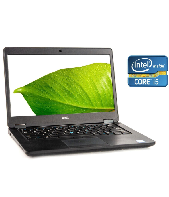 Ультрабук Dell Latitude 5490 / 14&quot; (1366x768) TN / Intel Core i5-8350U (4 (8) ядра по 1.7 - 3.6 GHz) / 8 GB DDR4 / 240 GB SSD / Intel UHD Graphics / WebCam / Win 10 Pro - 1