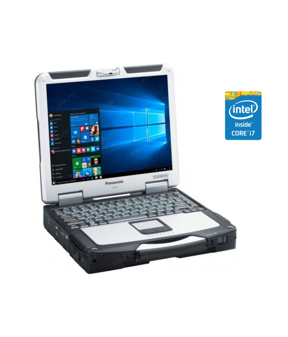 Защищенный ноутбук Panasonic Toughbook CF-31 / 13.1&quot; (1024x768) TN / Intel Core i7-2620M (2 (4) ядра по 2.7 - 3.4 GHz) / 12 GB DDR3 / 480 GB SSD / Intel HD Graphics 3000 / Win 10 Pro - 1