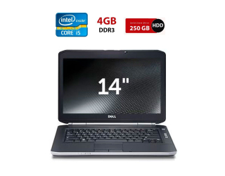 БУ Ноутбук Dell Latitude E5420 / 14&quot; (1366x768) TN / Intel Core i5-2520M (2 (4) ядра по 2.5 -3.2 GHz) / 4 GB DDR3 / 250 GB HDD / Intel HD Graphics 3000 из Европы