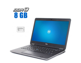 БУ Ноутбук Б-клас Dell Latitude E7440 / 14&quot; (1920x1080) IPS / Intel Core i3-4030U (2 (4) ядра по 1.9 GHz) / 8 GB DDR3 / 128 GB SSD / Intel HD Graphics 4400 / Win 10 Pro из Европы