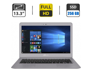 БУ Ультрабук Б-клас Asus ZenBook UX330C / 13.3&quot; (1920x1080) IPS / Intel Core m3 - 7Y30 (2 (4) ядра по 1.0-2.6 GHz) / 8 GB DDR4 / 256 GB SSD / Intel HD Graphics 615 / WebCam / Windows 10 Home из Европы