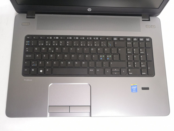 Ноутбук HP ProBook 470 G1 / 17.3&quot; (1600x900) TN / Intel Core i3-4000M (2 (4) ядра по 2.4 GHz) / 8 GB DDR3 / 256 GB SSD / AMD Radeon HD 8750M, 1 GB GDDR3, 128-bit / WebCam / DVD-ROM / HDMI / Windows 10 Pro - 3