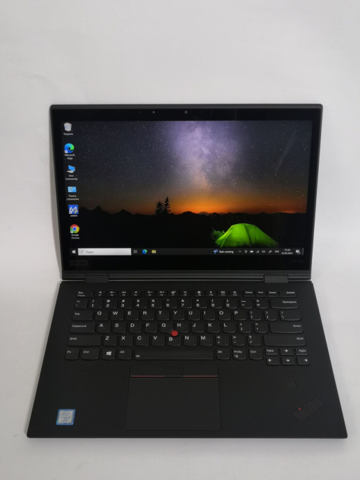 Ноутбук-трансформер Lenovo ThinkPad X1 Yoga G3 / 14&quot; (1920x1080) IPS Touch / Intel Core i5-8350U (4 (8) ядра по 1.7 - 3.6 GHz) / 8 GB DDR3 / 256 GB SSD / Intel UHD Graphics 620 / WebCam / HDMI / Стилус в комплекті / Windows 10 Pro - 2