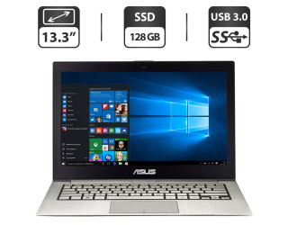 БУ Ультрабук Asus ZenBook UX31E / 13.3'' (1600x900) TN / Intel Core i7-2677M (2 (4) ядра по 1.8 - 2.9 GHz) / 4 GB DDR3 / 128 GB SSD / Intel HD Graphics 3000 / WebCam / Mini HDMI из Европы
