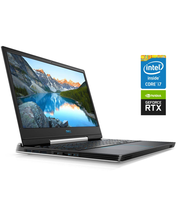 Ігровий ноутбук Dell G5 15 5590/ 15.6 &quot; (1920x1080) IPS / Intel Core i7-9750h (6 (12) ядер по 2.6 - 4.5 GHz) / 16 GB DDR4 / 512 GB SSD / nVidia GeForce RTX 2060, 6 GB GDDR6, 192-bit / WebCam - 1