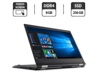 БУ Ноутбук-трансформер Lenovo ThinkPad Yoga 370 / 13.3&quot; (1920x1080) IPS Touch / Intel Core i5-7300U (2 (4) ядра по 2.6 - 3.5 GHz) / 8 GB DDR4 / 256 GB SSD / Intel HD Graphics 620 / WebCam  из Европы
