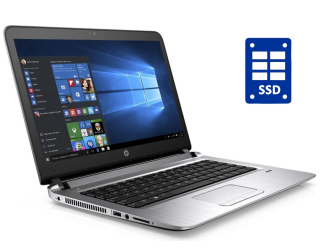 БУ Ультрабук Б-клас HP ProBook 430 G3 / 13.3&quot; (1366x768) TN / Intel Core i3-6100U (2 (4) ядра по 2.3 GHz) / 4 GB DDR4 / 120 GB SSD NEW / Intel HD Graphics 520 / WebCam / Win 10 Home из Европы