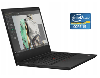 БУ Ультрабук Lenovo ThinkPad E490 / 14 &quot; (1920x1080) IPS / Intel Core i5-8265u (4 (8) ядра по 1.6 - 3.9 GHz) / 8 GB DDR4 / 256 GB SSD / Intel UHD Graphics / WebCam / Win 10 Pro из Европы