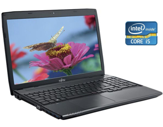 БУ Ноутбук Fujitsu LifeBook A544 / 15.6&quot; (1366x768) TN / Intel Core i5-4210M (2 (4) ядра по 2.6 - 3.2 GHz) / 4 GB DDR3 / 500 GB HDD / Intel HD Graphics 4600 / WebCam / DVD-ROM из Европы