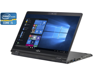БУ Ультрабук-трансформер Б-клас Fujitsu LifeBook U9310X / 13.3&quot; (1920x1080) IPS Touch / Intel Core i5 - 10210u (4 (8) ядра по 1.6-4.2 GHz) / 16 GB DDR4 / 256 GB SSD / Intel UHD Graphics / WebCam / Win 10 Pro из Европы
