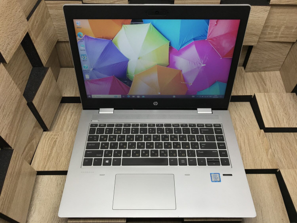 Ноутбук Б-класс HP Probook 640 G4 / 14&quot; (1366x768) TN / Intel Core i5-8350U (4 (8) ядра по 1.7 - 3.6 GHz) / 8 GB DDR4 / 256 GB SSD M.2 / Intel UHD Graphics 620 / WebCam / Fingerprint / USB 3.1 / HDMI - 2