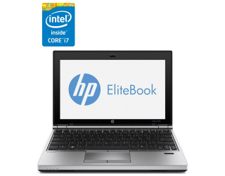 БУ Нетбук Б-клас HP EliteBook 2170p / 11.6&quot; (1366x768) TN / Intel Core i7 - 3667U (2 (4) ядра по 2.0-3.2 GHz) / 4 GB DDR3 / 120 GB SSD / Intel HD Graphics 4000 / WebCam / Win 11 из Европы