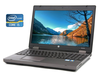БУ Ноутбук Б-клас HP ProBook 6560b / 15.6&quot; (1366x768) TN / Intel Core i5 - 2520M (2 (4) ядра по 2.5-3.2 GHz) / 8 GB DDR3 / 240 GB SSD / Intel HD Graphics 3000 / WebCam / DVD-ROM / Win 10 Pro из Европы