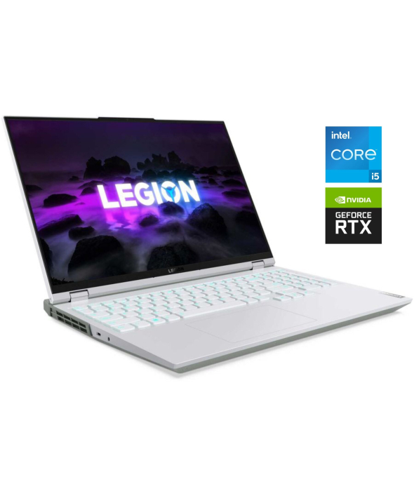 Ігровий ноутбук Lenovo Legion 15ith6h/ 15.6 &quot; (1920x1080) IPS / Intel Core i5-11400h (6 (12) ядер по 2.7 - 4.5 GHz) / 16 GB DDR4 / 512 GB SSD M. 2 / nVidia GeForce RTX 3060, 6 GB GDDR6, 192-bit / WebCam / Win 11 Home - 1