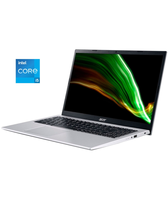 Ультрабук Acer Aspire 3 A315 - 58 / 15.6&quot; (1920x1080) IPS / Intel Core i5-1135g7 (4 (8) ядра по 2.4 - 4.2 GHz) / 8 GB DDR4 / 512 GB SSD M. 2 / Intel Iris XE Graphics / WebCam / Win 11 Home - 1