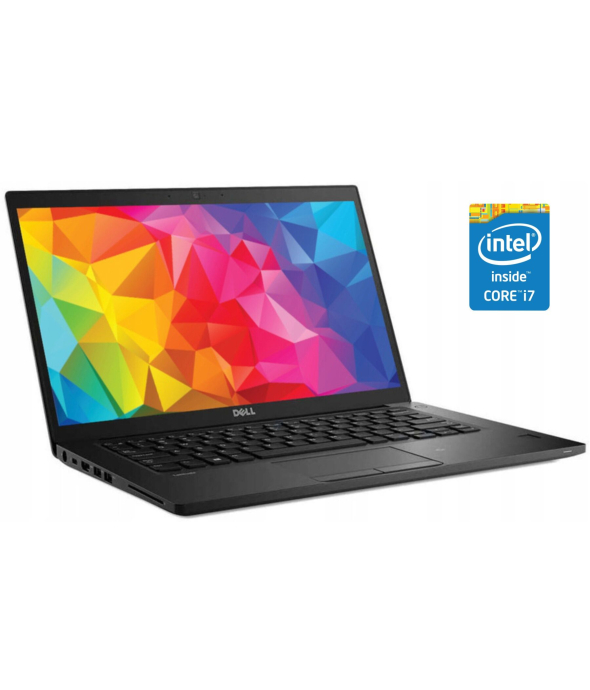 Ноутбук Dell Latitude 7390 / 13.3&quot; (1920x1080) IPS Touch / Intel Core i7-8650U (4 (8) ядер по 1.9 - 4.2 GHz) / 16 GB DDR4 / 256 GB SSD M.2 / Intel UHD Graphics 620 / WebCam / Win 10 Pro - 1