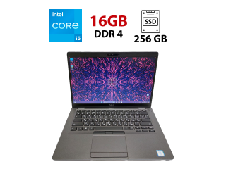 БУ Ультрабук Dell Latitude 5400/ 14 &quot; (1366х768) TN / Intel Core i5-8365U (4 (8) ядра по 1.6 - 4.1 GHz) / 16 GB DDR4 / 256 GB SSD M. 2 / Intel UHD Graphics 620 / WebCam / Мишка і килимок в подарунок из Европы