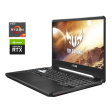 Игровой ноутбук Б-класс Asus TUF Gaming FX505DV / 15.6" (1920x1080) IPS / AMD Ryzen 7 3750H (4 (8) ядра по 2.3 - 4.0 GHz) / 16 GB DDR4 / 512 GB SSD / nVidia GeForce RTX 2060, 6 GB GDDR6, 192-bit / WebCam - 1