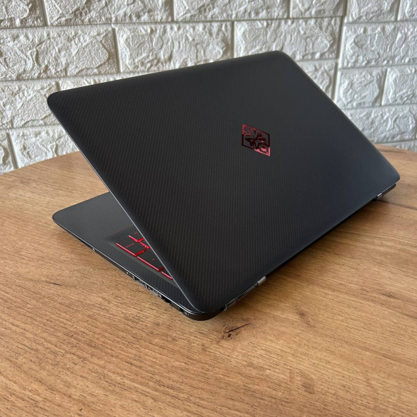 Игровой ноутбук HP Omen 15-ax256nr / 15.6&quot; (1920x1080) IPS / Intel Core i7-7700HQ (4 (8) ядра по 2.8 - 3.8 GHz) / 8 GB DDR4 / 128 GB SSD + 1000 GB HDD / nVidia GeForce GTX 1050, 2 GB GDDR5, 128-bit / WebCam - 6