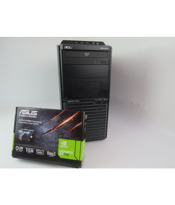 Acer Veriton M2610 4x ядерний CORE I5 2500 3.7GHz 8GB RAM 250GB HDD + нова GeForce GT710 1GB - 1