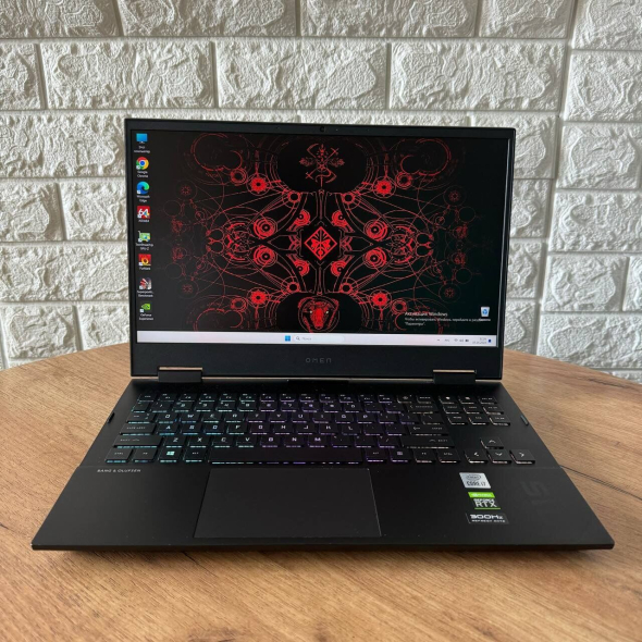 Игровой ноутбук HP Omen 15-ek1013dx / 15.6&quot; (1920x1080) IPS / Intel Core i7-10750H (6 (12) ядер по 2.6 - 5.0 GHz) / 16 GB DDR4 / 1000 GB SSD / nVidia GeForce RTX 3070, 8 GB GDDR6, 256-bit / WebCam - 2