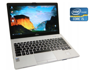 БУ Ультрабук Fujitsu LifeBook S935 / 13.3 &quot; (1920x1080) IPS / Intel Core i5-5200U (2 (4) ядра 2.2 - 2.7 GHz) / 8 GB DDR3 / 500 Gb HDD / Intel HD Graphics 5500 / WebCam / Win 10 Pro из Европы