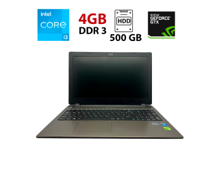 БУ Ноутбук Medion Akoya P6647 / 15.6&quot; (1366x768) TN / Intel Core i3-4100M (2 (4) ядра по 2.5 GHz) / 4 GB DDR3 / 500 GB HDD / nVidia GeForce 825M, 1 GB DDR3, 64-bit / WebCam / Батарея не держит из Европы