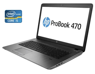 БУ Ноутбук HP ProBook 470 G2 / 17.3&quot; (1920x1080) TN / Intel Core i7-4510U (2 (4) ядра по 2.0 - 3.1 GHz) / 8 GB DDR3 / 256 GB SSD / AMD Radeon R5 M255, 1 GB DDR3, 128-bit / WebCam / Win 10 Pro из Европы