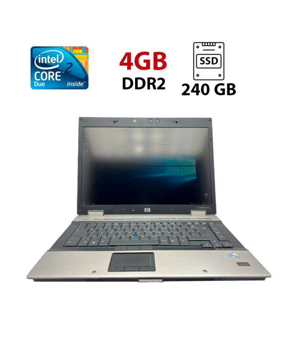 Ноутбук HP EliteBook 8530w / 15.4&quot; (1680x1050) TN / Intel Core 2 Duo P8600 (2 ядра по 2.4 GHz) / 8 GB DDR2 / 240 GB SSD / ATI Mobility Radeon HD 3650, 256 MB DDR2, 64-bit / WebCam - 1