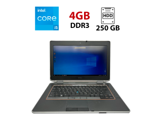 БУ Ноутбук Dell Latitude E6420 / 14&quot; (1600x900) TN / Intel Core i5-2540M (2 (4) ядра по 2.6 - 3.3 GHz) / 4 GB DDR3 / 250 GB HDD / Intel HD Graphics 3000 / WebCam из Европы