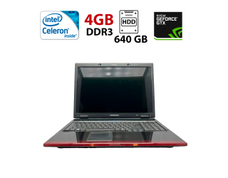 БУ Ноутбук Samsung R710 / 17&quot; (1440x900) TN / Intel Core 2 Duo T5800 (2 ядра по 2.0 GHz) / 4 GB DDR3 / 640 GB HDD / nVidia GeForce 9600M GT, 512 MB GDDR2, 128-bit / WebCam / АКБ отсутствует из Европы