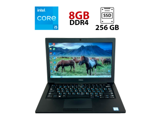 БУ Нетбук Б-класс Dell Latitude 7280 / 12.5&quot; (1366x768) TN / Intel Core i5-6300U (2 (4) ядра по 2.4 - 3.0 GHz) / 8 GB DDR4 / 256 GB SSD / Intel HD Graphics 520 / WebCam / HDMI из Европы