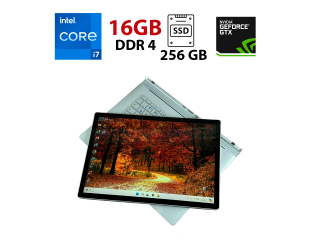 БУ Ігровий ноутбук Microsoft Surface Book 2 / 15.6&quot; (3840х2160) IPS Touch / Intel Core i7-8650U (4 (8) ядра по 1.9 - 4.2 GHz) / 16 GB DDR4 / 256 GB SSD / nVidia GeForce GTX 1060, 6 GB GDDR5, 192-bit / WebCam из Европы