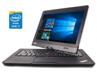 БУ Нетбук-трансформер Lenovo ThinkPad Twist S230u / 12.5&quot; (1366x768) IPS Touch / Intel Core i7-3517U (2 (4) ядра по 1.9 - 3.0 GHz) / 8 GB DDR3 / 128 GB SSD / Intel HD Graphics 4000 / WebCam / Win 10 Pro из Европы