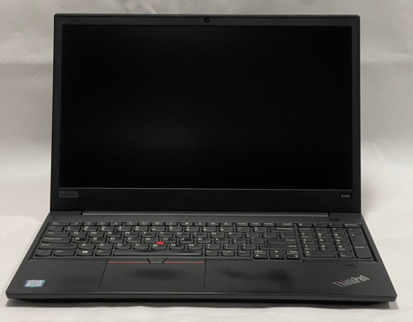Ноутбук Б-клас Lenovo ThinkPad E580 / 15.6&quot; (1920x1080) TN / Intel Core i5 - 8250U (4 (8) ядра по 1.6-3.4 GHz) / 8 GB DDR4 / 256 GB SSD / Intel UHD Graphics 620 / WebCam / Windows 10 Pro - 3