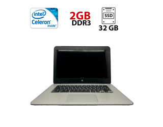 БУ Ноутбук HP Chromebook 14 G4 / 14&quot; (1366x768) TN / Intel Celeron N2840 (2 ядра по 2.16 - 2.58 GHz) / 2 GB DDR3 / 32 GB eMMC / Intel HD Graphics / WebCam из Европы