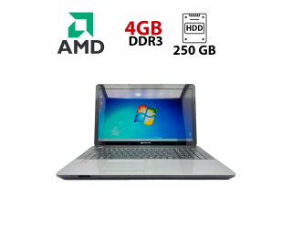 БУ Ноутбук Б-класс Packard Bell EG70 / 17.3&quot; (1600x900) TN / AMD E-300 (2 ядра по 1.3 GHz) / 4 GB DDR3 / 250 GB HDD / AMD Radeon HD 6310 Graphics / WebCam из Европы