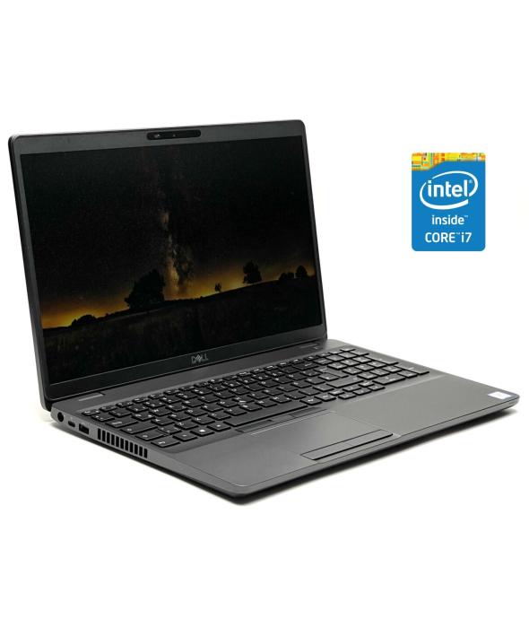 Ноутбук Dell Latitude 5500 / 15.6&quot; (1920x1080) IPS / Intel Core i7-8665U (4 (8) ядра по 1.9 - 4.8 GHz) / 16 GB DDR4 / 256 GB SSD / Intel UHD Graphics 620 / WebCam / Win 10 Pro - 1