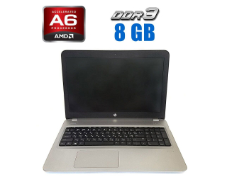 БУ Ноутбук Б-класс HP 355 G2 / 15.6&quot; (1366x768) TN / AMD A6-6310 (4 ядра по 1.8 - 2.4 GHz) / 8 GB DDR3 / 256 GB SSD / AMD Radeon R4 Graphics / WebCam  из Европы