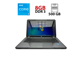 БУ Ноутбук Б-класc HP g6-1236sr / 17.3&quot; (1600x900) TN / Intel Core i5-2430M (2 (4) ядра по 2.4 - 3.0 GHz) / 8 GB DDR3 / 500 GB HDD / Intel HD Graphics 3000 / WebCam / АКБ не держит из Европы