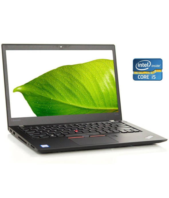 Ультрабук Lenovo ThinkPad T470s / 14 &quot; (1920x1080) IPS / Intel Core i5-6300U (2 (4) ядра по 2.4 - 3.0 GHz) / 8 GB DDR4 / 256 GB SSD / Intel HD Graphics 520 / WebCam / Win 10 Pro - 1