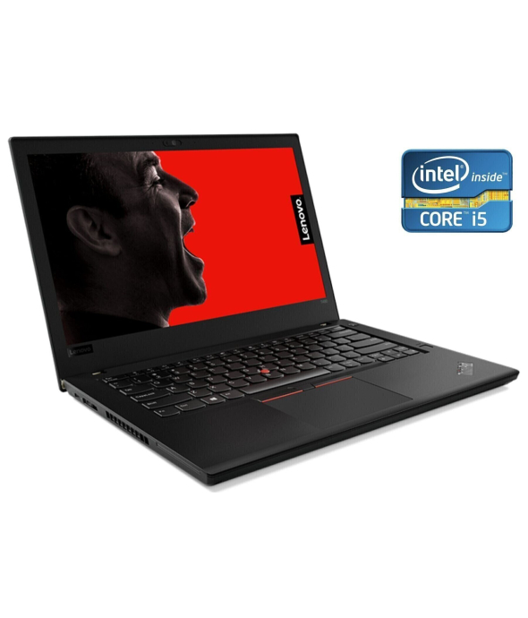 Ноутбук Lenovo ThinkPad T580 / 15.6&quot; (1920x1080) IPS / Intel Core i5-8250U (4 (8) ядра по 1.6 - 3.4 GHz) / 8 GB DDR4 / 512 GB SSD / Intel UHD Graphics 620 / WebCam / Win 10 Pro - 1