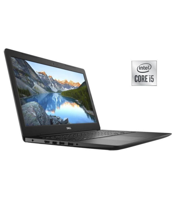 Ноутбук Б-клас Dell Inspiron 3593 / 15.6&quot; (1920x1080) TN / Intel Core i5 - 1035g1 (4 (8) ядра по 1.0-3.6 GHz) / 8 GB DDR4 / 480 GB SSD / Intel UHD Graphics / WebCam / Win 11 Home - 1