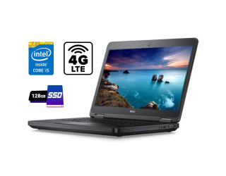 БУ Ноутбук Dell Latitude E5440 / 14&quot; (1366x768) TN / Intel Core i5-4310U (2 (4) ядра по 2.0 - 3.0 GHz) / 8 GB DDR3 / 128 GB SSD / Intel HD Graphics 4400 / WebCam / DVD-RW / HDMI / 4G LTE из Европы