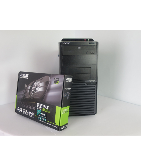 Acer Veriton M2610 4x ядерный CORE I5 2400 3.4GHz 16GB RAM 320GB HDD + новая GeForce GTX1050Ti 4GB - 1