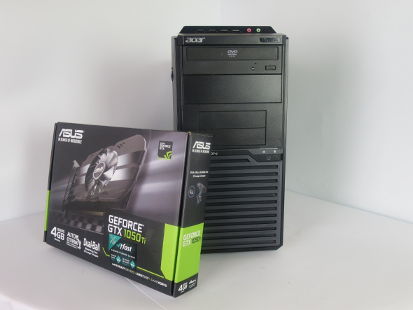 Acer Veriton M2610 4x ядерний CORE I5 2400 3.4GHz 16GB RAM 320GB HDD + нова GeForce GTX1050Ti 4GB - 5