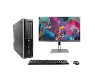 БУ Комплект HP Compaq 8300 SFF Intel Core i5-3350P 16Gb RAM 240Gb SSD + 23.8" Hp EliteDisplay E243 FullHD IPS из Европы